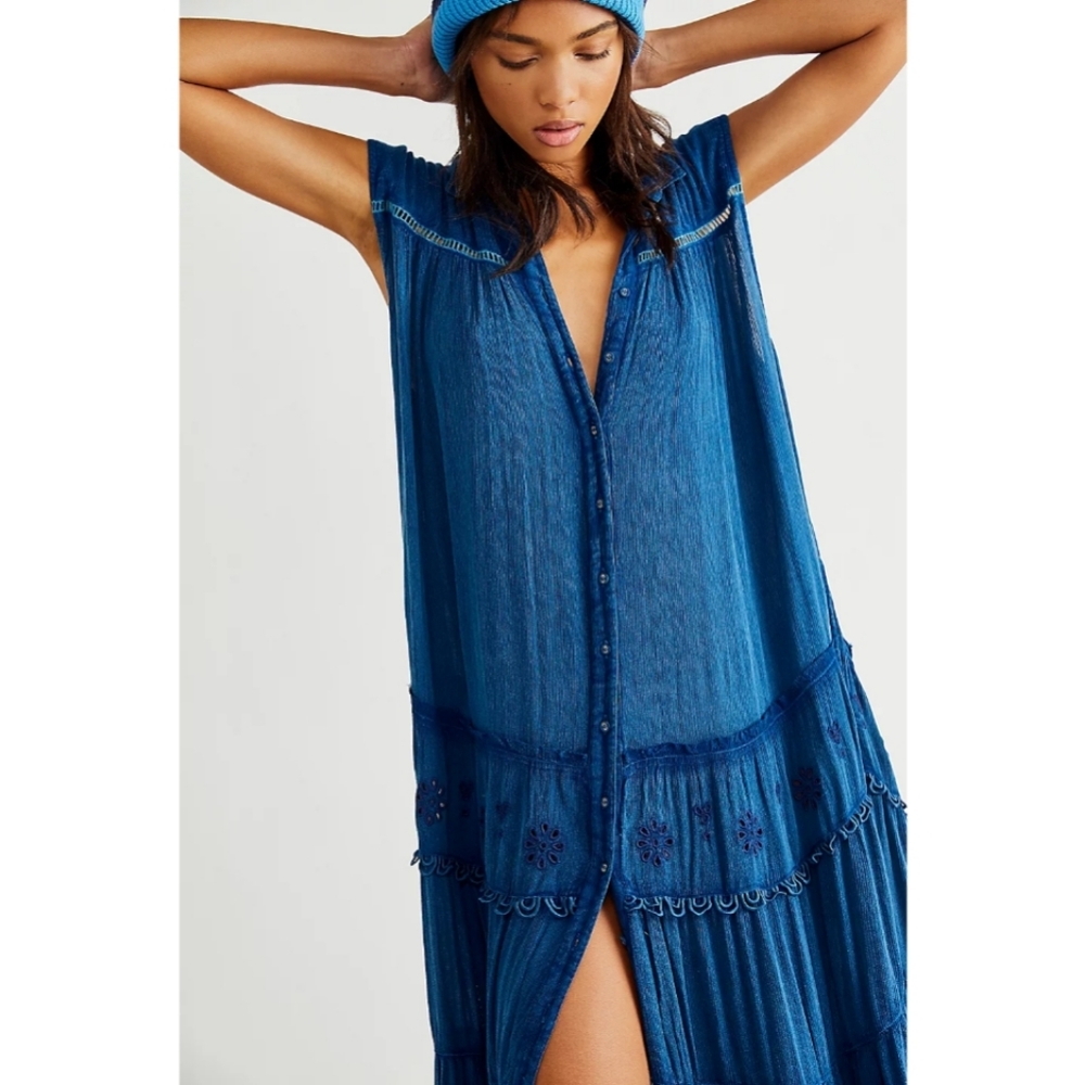 Free People Pretty Cozy Dress - Picture 4 of 15
